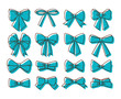 © ianakauri - Сollection of different cute bows
