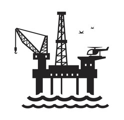 vector black Oil platform