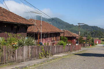 View of Paranapiacaba, district of Santo Andre - SP - Brazil