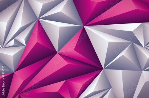 Naklejka dekoracyjna Polygonal background