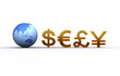 通貨と地球（アジア）