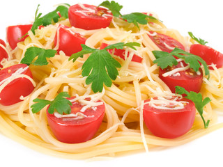 Poster - Pasta Collection - Spaghetti with cherry tomatoes