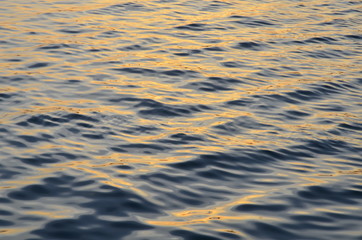  Reflejos dorados en el mar