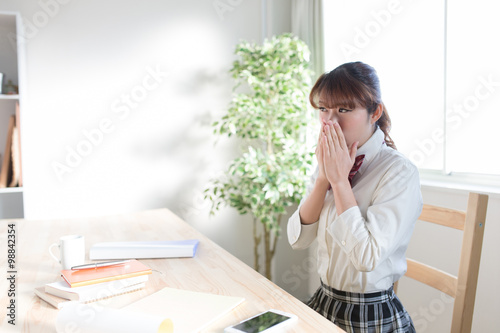 女子高校生 部屋 デスク Buy This Stock Photo And Explore Similar Images At Adobe Stock Adobe Stock
