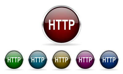 Poster - http vector icon set