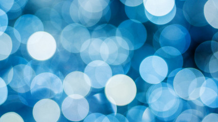 bokeh of lights on defocused background