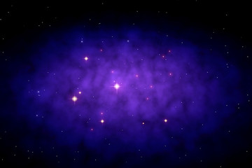 Poster - Stars and galaxy space sky night