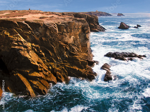 Fotografie, Obraz france. brittany. cote sauvage. quiberon..�david martyn hughes