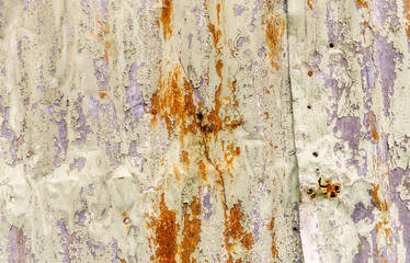 background texture of rusted steel