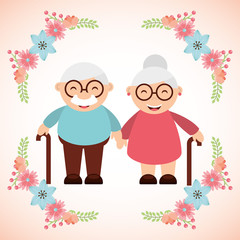 Sticker - grandparents concept design 