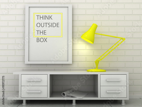 Motivation Words Think Outside The Box Inspiration Quote
