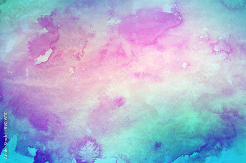 Abstract colorful watercolor background for graphic design