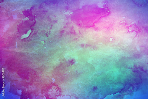 Abstract colorful watercolor background for graphic design