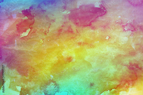 Abstract colorful watercolor background for graphic design