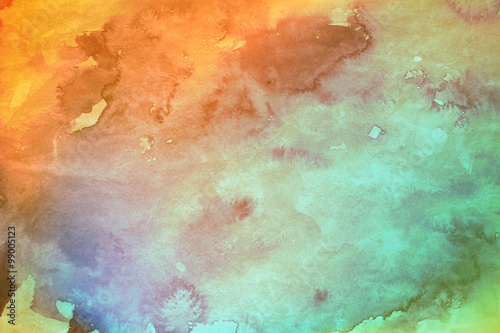 Abstract colorful watercolor background for graphic design
