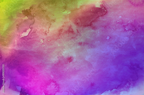 Abstract colorful watercolor background for graphic design