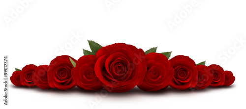 lezace-czerwone-roze-na-bialym-tle
