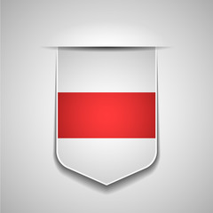 Wall Mural - Belarus white-red-white flag