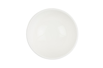 Wall Mural - Empty bowl on a white background