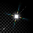 © Ron Dale - Vector glowing lens flare star light