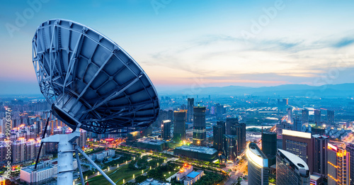 Fotomural City Lights, Nanchang, China