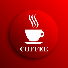 Sticker - Coffee cup icon