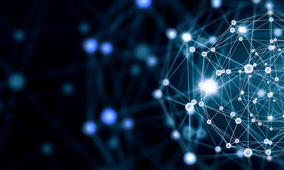 Aufkleber - Abstract technology background
