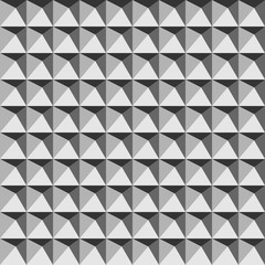 Wall Mural - pyramid geometric seamless pattern 3d. fashion graphic background design. modern stylish texture. mo