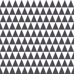 Wall Mural - triangle geometric seamless pattern. fashion graphic background design. modern stylish texture. mono