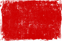 Red Grunge Scratched Background Texture