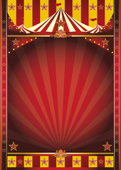 Wall Mural - circus frame poster