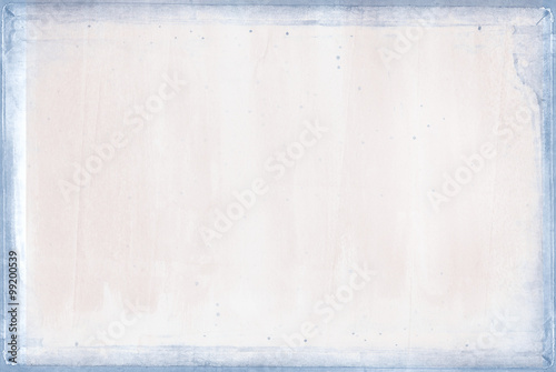 Fotografie, Obraz pastel pink texture background with blue border
