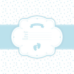 Canvas Print - Baby Shower Background