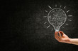 © Sergey Nivens - Great bright idea in darkness