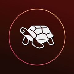 Poster - animal turtle icon