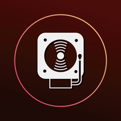 Poster - alarm icon