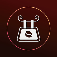 Poster - coffee shop sign icon