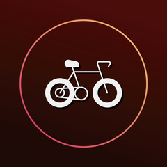 Poster - bike icon