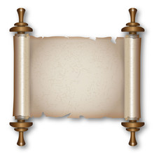 Ancient Scroll With Handles