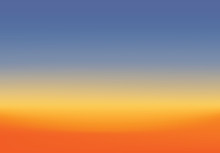 Sunset Sky Background - Gradient Color Background