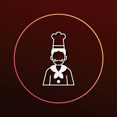 Poster - chef icon