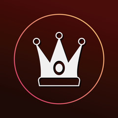 Sticker - crown icon