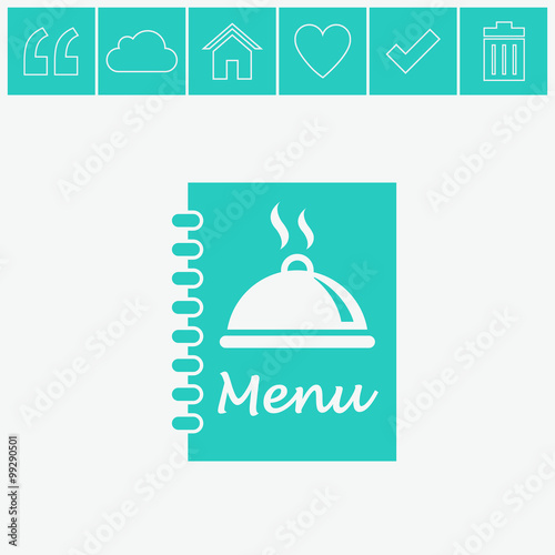 Menu Book Vector