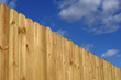 © nd700 - wood fence perspective view