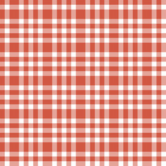 Poster - checkered seamless table cloths pattern