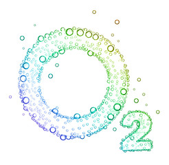 oxygen bubbles o2