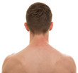 © decade3d - Male Neck Back isolated on white - REAL Anatomy