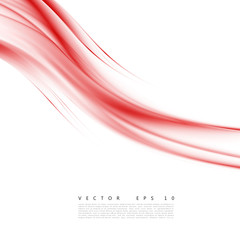 Wall Mural - red background curve.