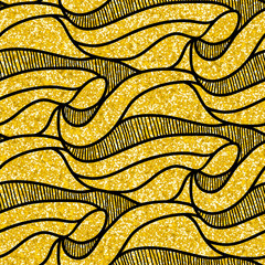 Fototapete - Gold glitter background