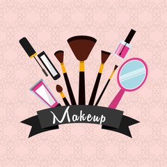 Poster - fashion make up design 